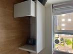 Wit MALM bureau IKEA, Huis en Inrichting, Bureaus, Gebruikt, Ophalen, Bureau