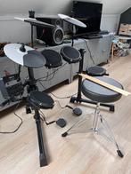 Alesis Debut drumstel incl mackie speakers+kruk+interface, Overige merken, Elektronisch, Gebruikt, Ophalen