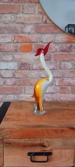 Murano Glas:Grote 40cm Reiger Beeld ♥️NIEUW♥️, Verzamelen, Beelden en Beeldjes, Ophalen of Verzenden, Nieuw, Dier