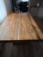 Eettafel Teakhout 180 x 110cm, Huis en Inrichting, Ophalen, Gebruikt, 100 tot 150 cm, Teakhout