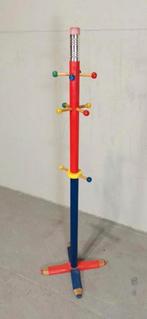 Vintage Pierre Sala potlod kapstok, Memphis Milano stijl, Ophalen, Tweedehands, Staande kapstok, Hout