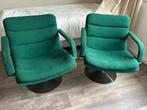 Vintage draaistoelen 798 Geoffrey Harcourt Artifort, Huis en Inrichting, Fauteuils, Ophalen, Minder dan 50 cm, Gebruikt, 75 tot 100 cm