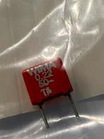 WIMA foliecondesator radiaal bedraad C220K 50MKS02, Hobby en Vrije tijd, Elektronica-componenten, Ophalen of Verzenden, Zo goed als nieuw