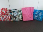 tas, roze, liefeheersbeestjes, katten - poezen, delft blauw, Ophalen of Verzenden, Zo goed als nieuw, Roze