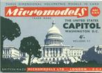 Bouwplaat Micromodels Capitol, Hobby en Vrije tijd, Ophalen of Verzenden, Nieuw, 1:50 of kleiner, Diorama