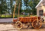 Antiek transport wagen, Dieren en Toebehoren, Rijtuigen en Koetsen, Gebruikt, Paard
