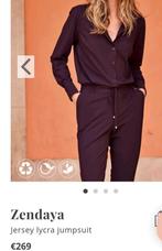 Jumpsuit ladress mt l bordeaux rood, Verzenden, Zo goed als nieuw, Maat 38/40 (M), Rood