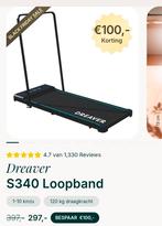 Dreaver S340 Loopband - inclusief antislip mat, Sport en Fitness, Fitnessapparatuur, Ophalen of Verzenden, Zo goed als nieuw, Loopband