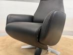 Nieuw FSM Skye Relaxfauteuil elektrisch zwart leer Design, Huis en Inrichting, Fauteuils, Nieuw, Leer, Ophalen of Verzenden