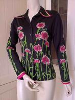 Miss Sixty Absolute coiffeur 1960 blouse met bloemen mt. M/S, Miss Sixty Italy, Ophalen of Verzenden, Nieuw, Maat 38/40 (M)
