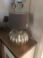 Zilverkleurige tafellampmet RM kap grijs, Huis en Inrichting, Lampen | Tafellampen, Ophalen of Verzenden, Zo goed als nieuw, Minder dan 50 cm