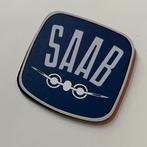 SAAB RETRO - Magneet - plat 2D Magneetsticker   6  CM, Ophalen of Verzenden, Nieuw, Auto's