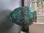 Glazen vaas groen, Huis en Inrichting, Woonaccessoires | Vazen, Ophalen of Verzenden, Minder dan 50 cm, Groen, Glas