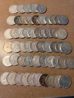 115 x  Rijksdaalder Willem II en III, Verzenden, Koning Willem II, 2½ gulden, Zilver