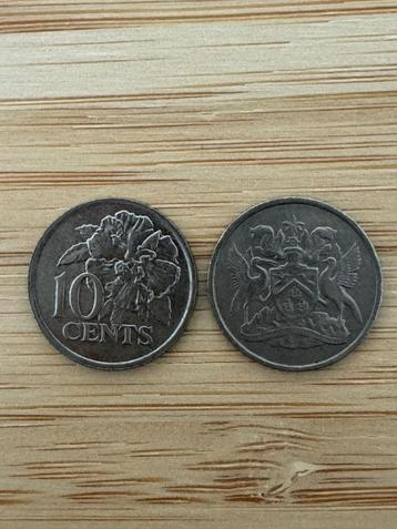 10 Cents - Trinidad & Tobago - 1966/1990 beschikbaar voor biedingen