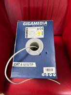 Gigamedia Kabel Cat.6 U/UTP - Nieuw!, Computers en Software, Pc- en Netwerkkabels, Ophalen, Nieuw