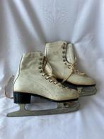 Leren kunstschaatsen retro / vintage in maat 36, Verzenden, Gebruikt, Kunstschaatsen