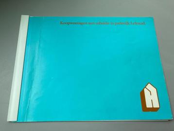 Prospectus koopwoningen Archipel in Lelystad (ca. 1975) beschikbaar voor biedingen