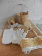 sauna emmer met accessoires, Ophalen of Verzenden, Zo goed als nieuw, Fins of Traditioneel, Toebehoren