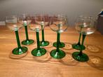 8 vintage Luminarc wijnglazen, Ophalen, Zo goed als nieuw, Overige typen