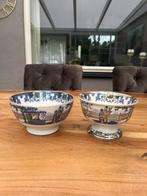 Twee decoratieve kommen, Ophalen of Verzenden
