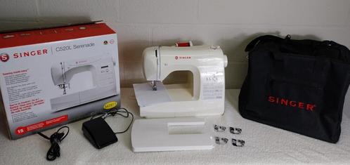 Singer naaimachine  met gratis tas, Hobby en Vrije tijd, Naaimachines en Toebehoren, Zo goed als nieuw, Singer, Ophalen of Verzenden