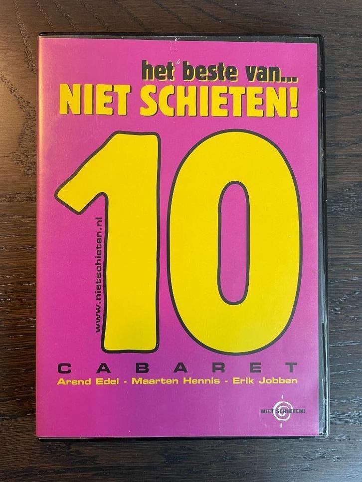 DVD - Niet Schieten - het beste van....., Cd's en Dvd's, Dvd's | Cabaret en Sketches, Zo goed als nieuw, Stand-up of Theatershow