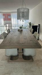 Grote eettafel, Ophalen, Gebruikt, Hout, 4 tot 6 stoelen
