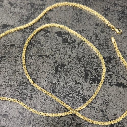 14k gouden koningsketting nieuw, Sieraden, Tassen en Uiterlijk, Kettingen, Ophalen of Verzenden