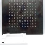 Qlocktwo Raw Iron #7005 nieuwprijs €2150,- Nederlands, J, Verzenden, Digitaal, Overige typen