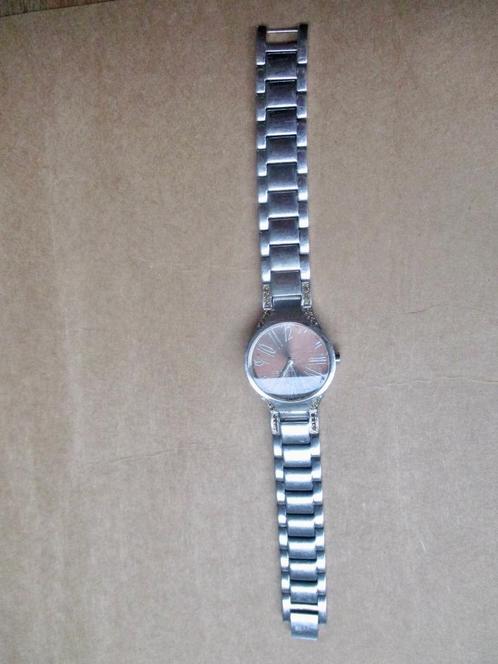 ESPRIT dames horloge 19 cm. staal jaren '80, Sieraden, Tassen en Uiterlijk, Horloges | Antiek, Polshorloge, Overige merken, Staal