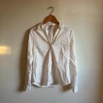 Witte H&M blouse met lange mouwen, maat 36, Kleding | Dames, Blouses en Tunieken, H&M, Wit, Ophalen of Verzenden, Zo goed als nieuw