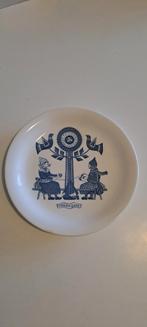 Volendam Ontbijtbordje met Tekst, Gebruikt, Porselein of Keramiek, Schaal, Rond