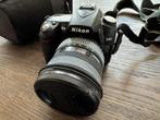 Nikon d90 spiegelreflexcamera met sigma lens, Ophalen, Zo goed als nieuw, Nikon, Geen optische zoom