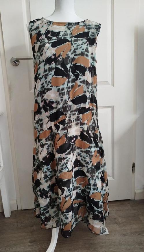 Zomerse jurk van Bonaparte  maat L, Kleding | Dames, Jurken, Zo goed als nieuw, Maat 38/40 (M), Zwart, Onder de knie, Ophalen of Verzenden