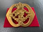KL Intendance Staf oud baretembleem, Ophalen of Verzenden, Landmacht, Nederland, Embleem of Badge