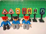 Duplo verkeersborden voor trein. Machinisten. 1,00 p.s., Ophalen of Verzenden, Zo goed als nieuw, Duplo