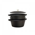 OFYR Staub Pannenset 3 delig, stapelbaar, nieuw!, Ophalen, Nieuw, Ofyr