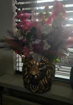 Twee mooie opgemaakte vazen, Ophalen, Overige materialen, Overige kleuren, Zo goed als nieuw