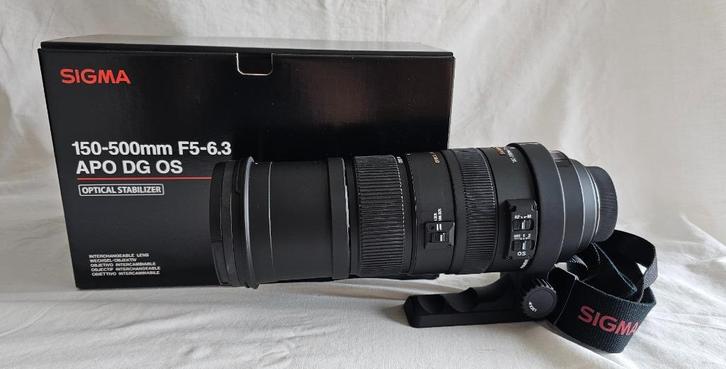 Sigma 150-500mm f/5-6.3 APO HSM, Nikon F-mount, Audio, Tv en Foto, Fotografie | Lenzen en Objectieven, Nieuw, Telelens, Zoom, Ophalen of Verzenden