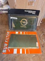 Vintage Opel + VW transparant sun filters voor autoruit 1980, Ophalen of Verzenden, Auto's