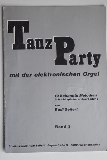 Tanz Party mit der elektronischen Orgel  - band 4 beschikbaar voor biedingen