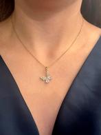 Vlinder Ketting met Hanger, Sieraden, Tassen en Uiterlijk, Kettingen, Nieuw, Ophalen of Verzenden, Goud, Overige materialen