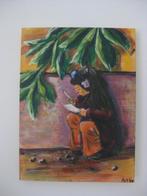 Schilderijen op doek restant 10 stuks div. afmetingen, Antiek en Kunst, Kunst | Schilderijen | Klassiek, Ophalen of Verzenden