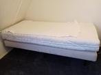 2-persoons elektr. instelbaar bed 90*200, Huis en Inrichting, Slaapkamer | Bedden, Ophalen, Overige materialen, 90 cm, Beige