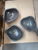 Waskom natuursteen luxe, Ophalen of Verzenden, Zo goed als nieuw, Minder dan 100 cm, Wasbak of Wastafel