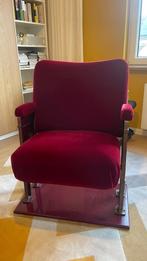 Vintage Theaterstoel, Huis en Inrichting, Stoelen, Ophalen, Overige materialen, Zo goed als nieuw, Theater