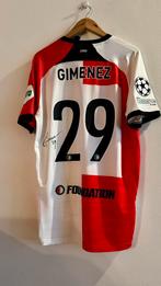 Gesigneerd Europees Feyenoord thuisshirt Gimenez!, Verzamelen, Sportartikelen en Voetbal, Verzenden, Nieuw, Feyenoord, Shirt