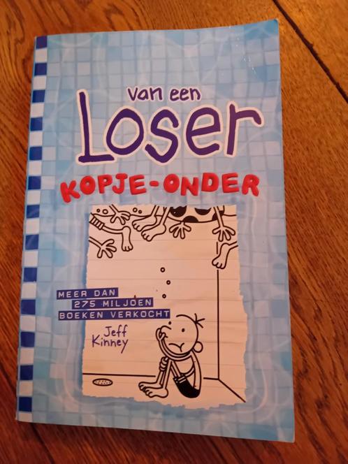 Jeff Kinney - Kopje-onder (loterij), Boeken, Humor, Zo goed als nieuw, Verhalen, Ophalen of Verzenden