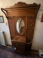 kapstok kast spiegelkast art nouveau, Antiek en Kunst, Ophalen